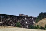 SP&S FA1 no. 867 on Holcomb Creek Trestle